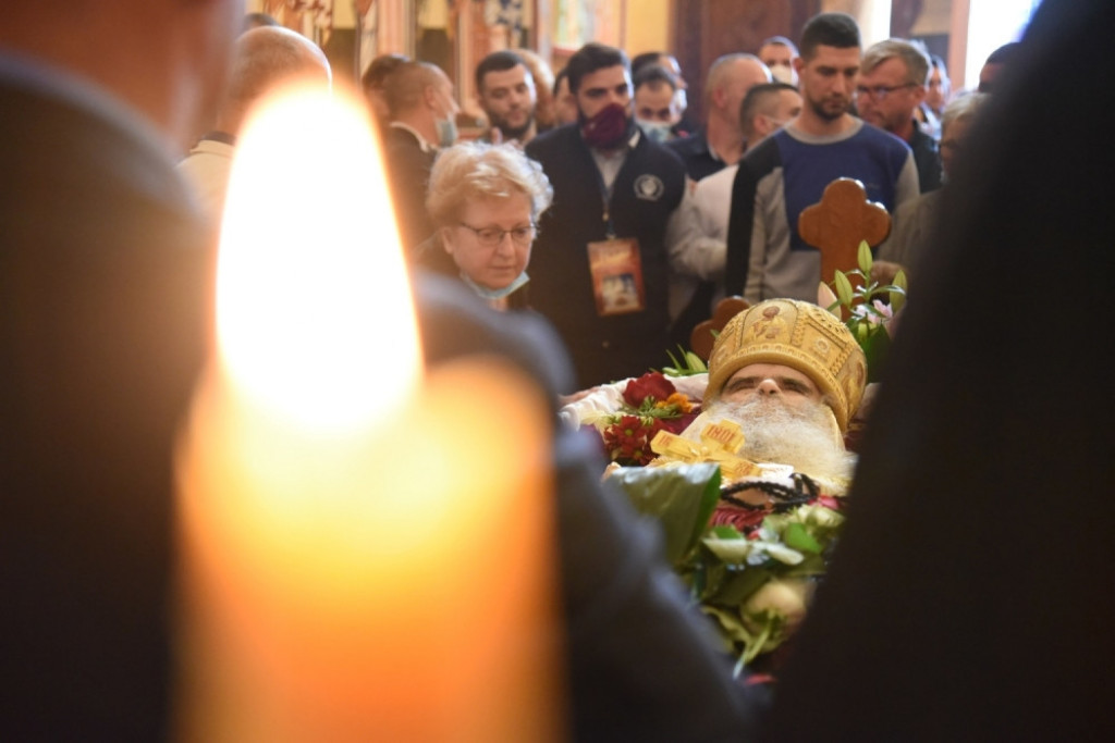 Mitropolit Amfilohije, Podgorica