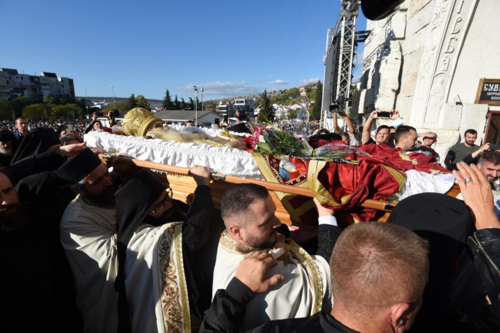 Mitropolit Amfilohije, Podgorica