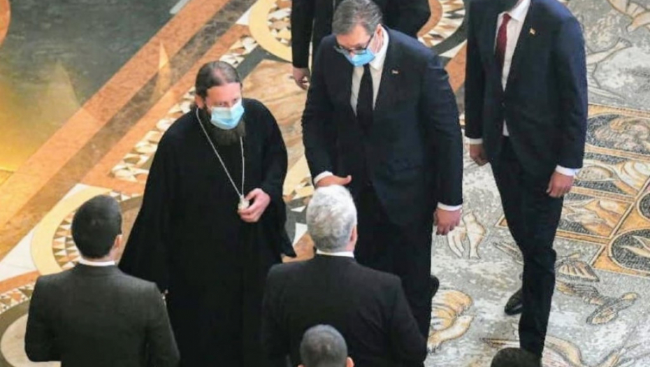 Sahrana mitropolita Amfilohija