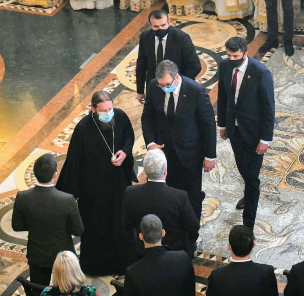 Sahrana mitropolita Amfilohija