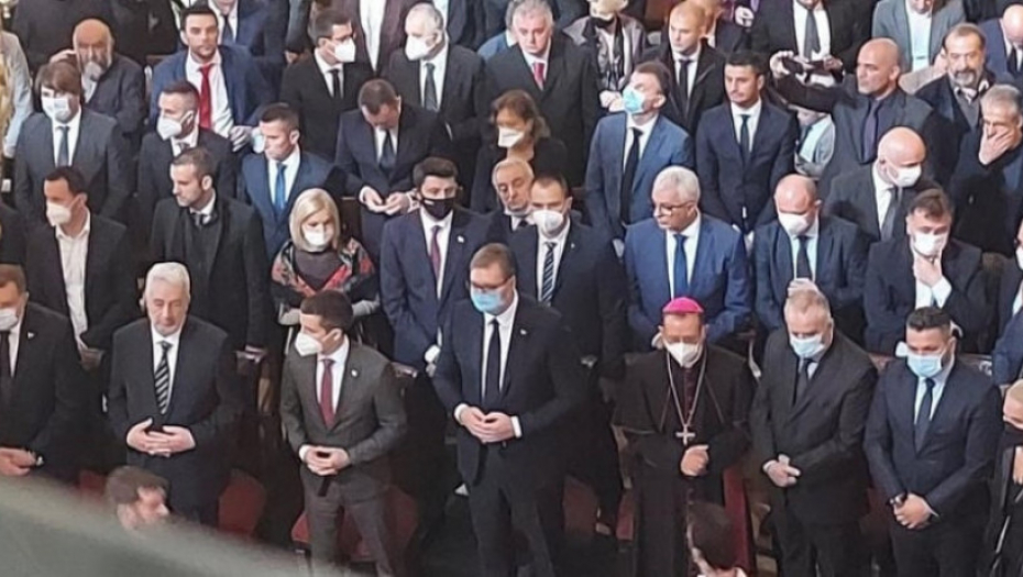 Sahrana mitropolita Amfilohija