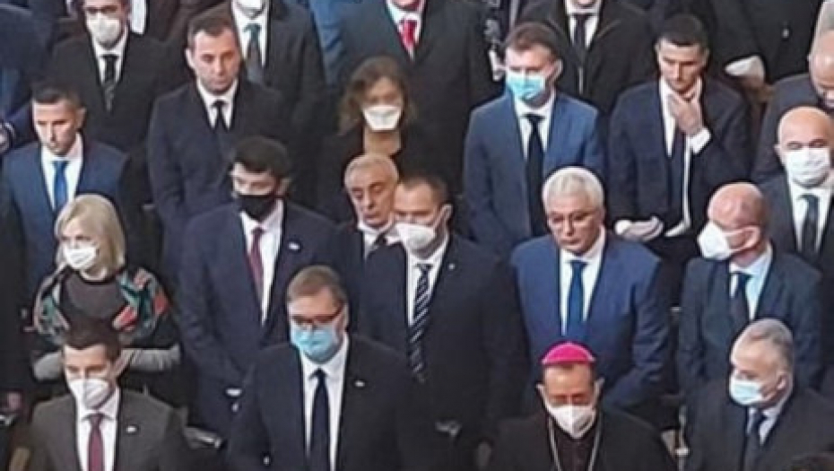 Sahrana mitropolita Amfilohija