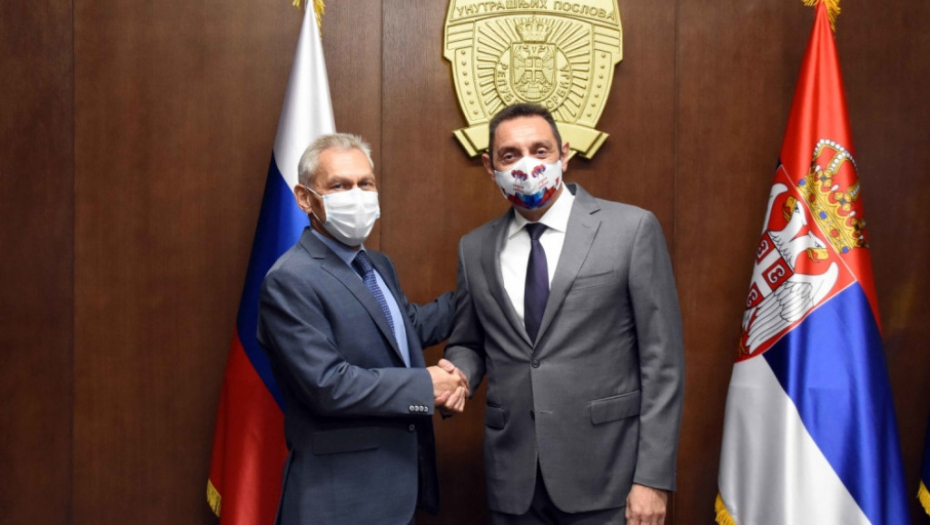 Aleksandar Vulin i Aleksandar Bocan-Harčenko