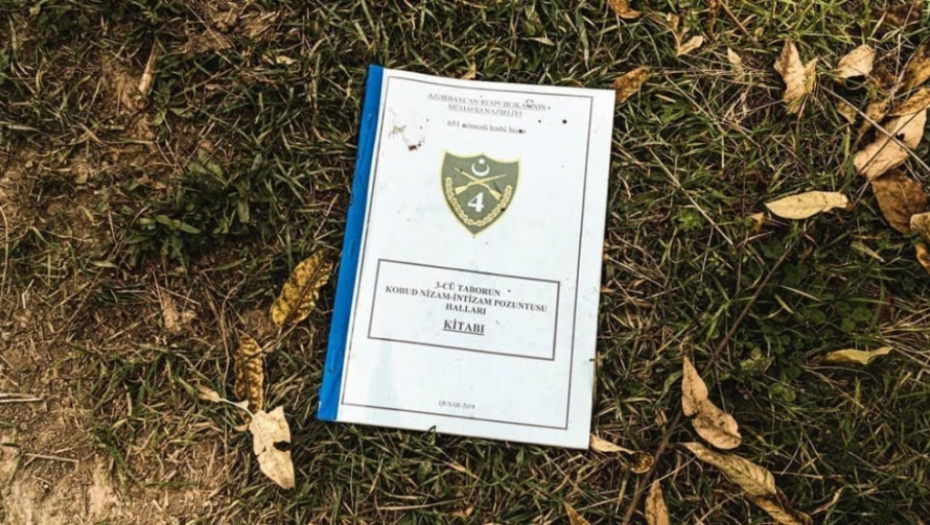 Uništena azerbejdžanska vozila