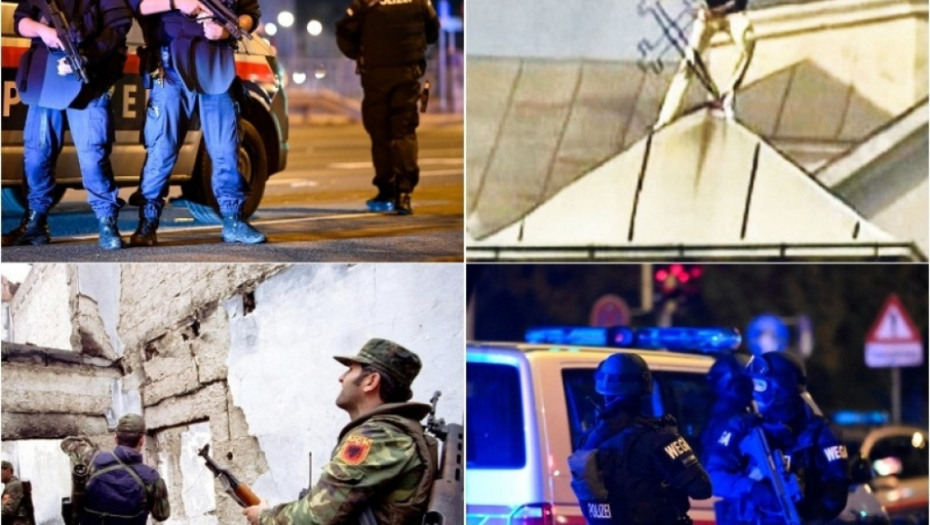 Beč, Albanac lomi krst, OVK