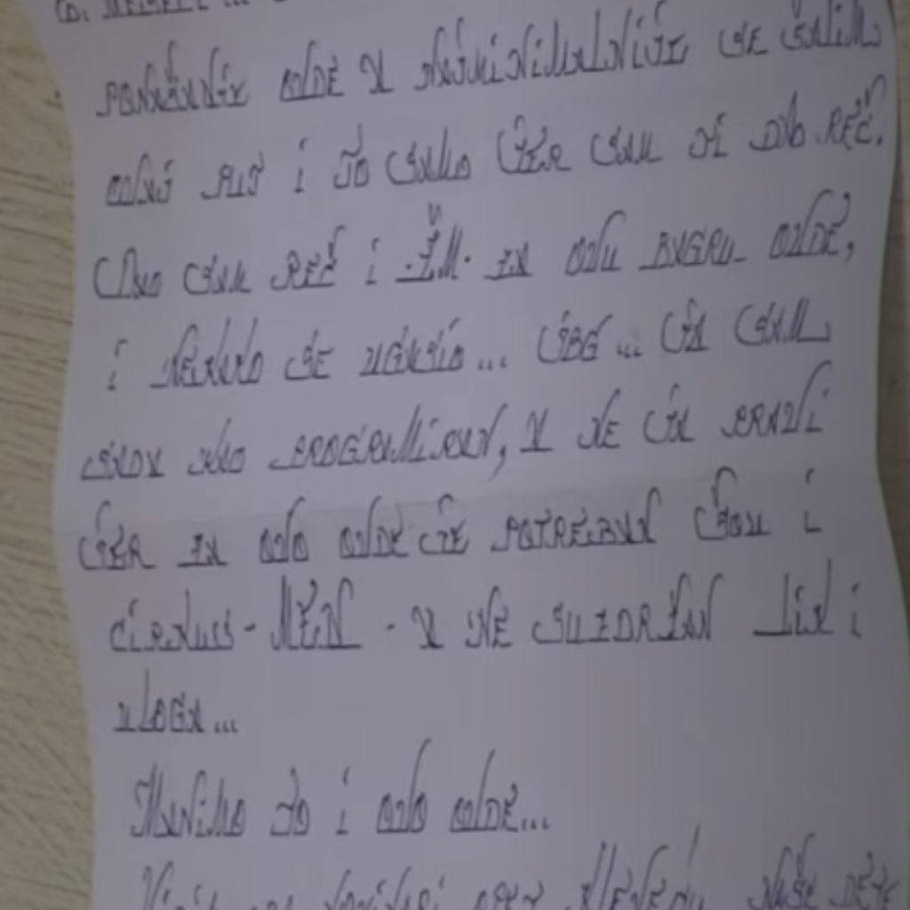 Pismo Kristijana Golubovića