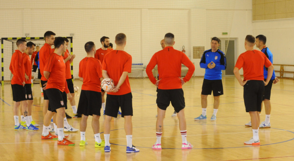 Futsal reprezentacija Srbije na pripremama u Staroj Pazovi