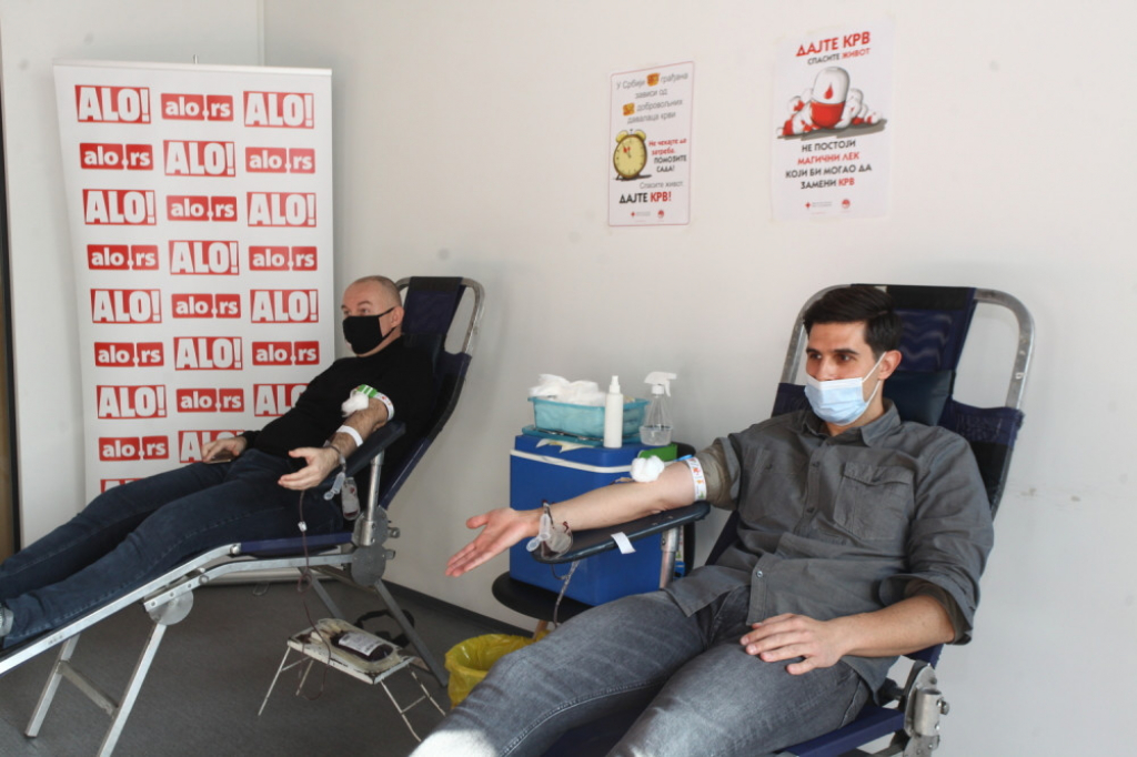 Akciji dobrovoljnog davanja krvi u &bdquo;Alo media sistemu&ldquo; 