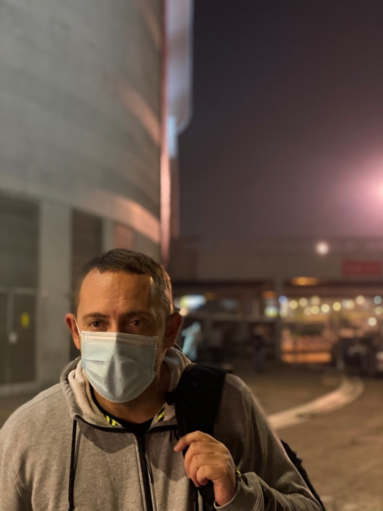 Ivan Andrić prilikom napu&scaron;tanja kovid bolnice