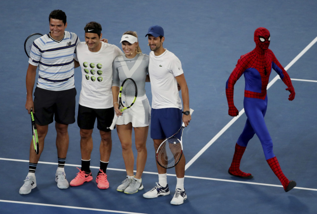 Miloš Raonić Rodžer Federer Karolina Voznjacka Novak Đoković