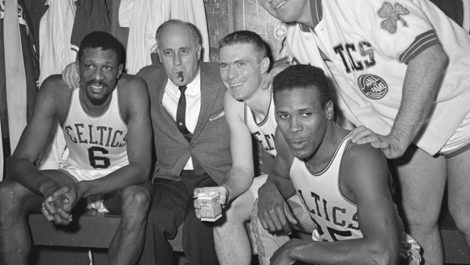 Bil Rasel Red Ojerbah Tomi Heinson Kejsi Džons (Boston Seltiks)