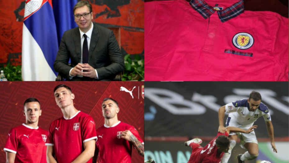 Aleksandar Vučić fudbaleri Škotska Srbija