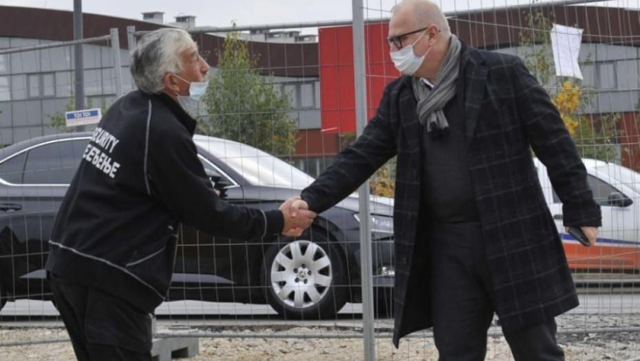 Goran Vesić, kamen temeljac