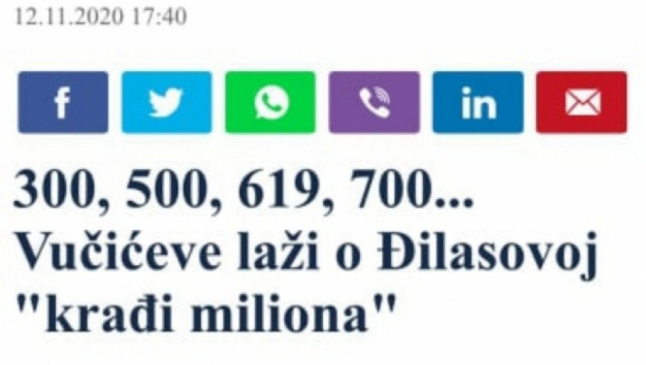 Opozicioni mediji udaraju po predsedniku Vučiću