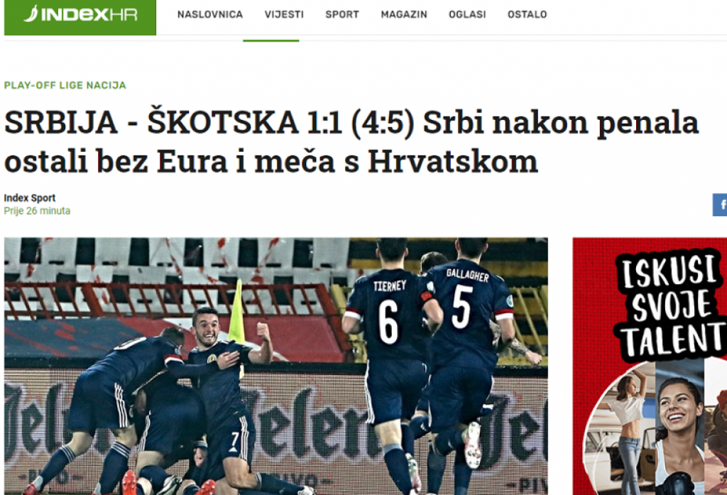 Srbija &Scaron;kotska