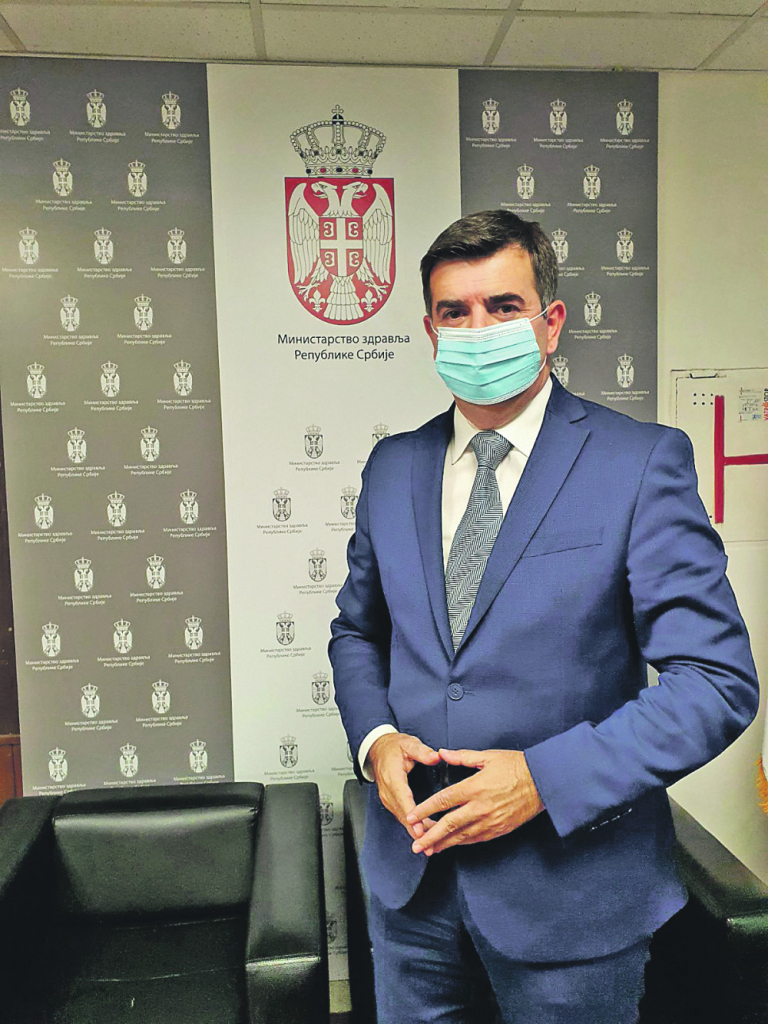 Dr Mirsad Đerlek, državni sekretar u Ministarstvu zdravlja