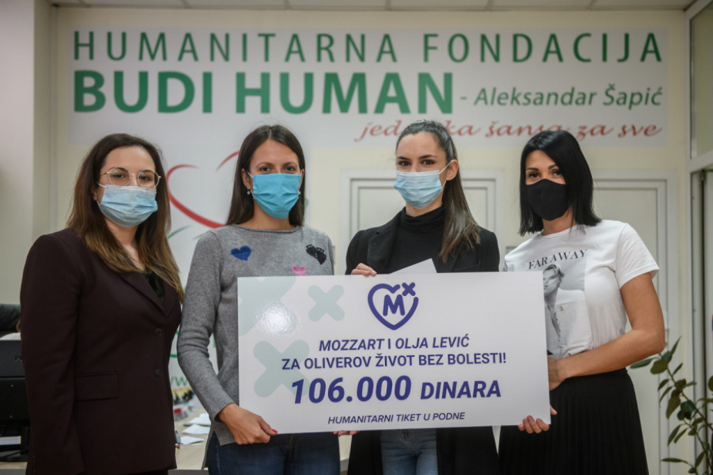 Donacija Mozzart i Olja Lević