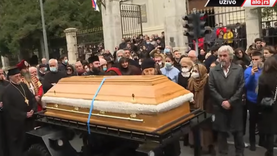 Prenošenje tela patrijarha Irineja do Hrama Svetog Save