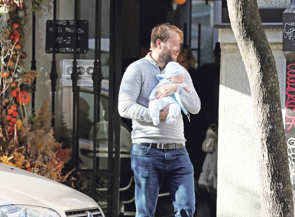 Luka Jović i Sofija Milošević sa sinom