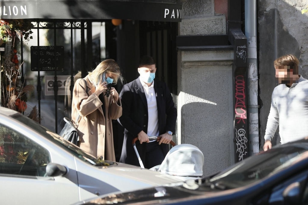 Luka Jović i Sofija Milošević sa sinom