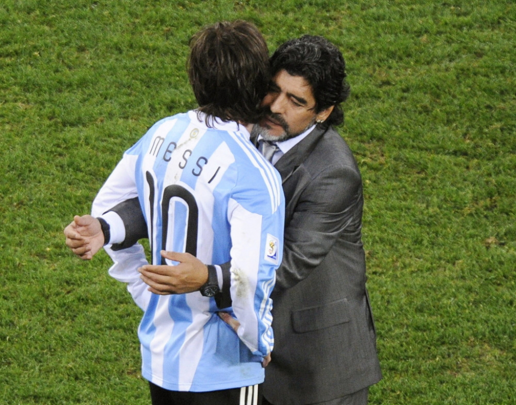 Maradona i Mesi