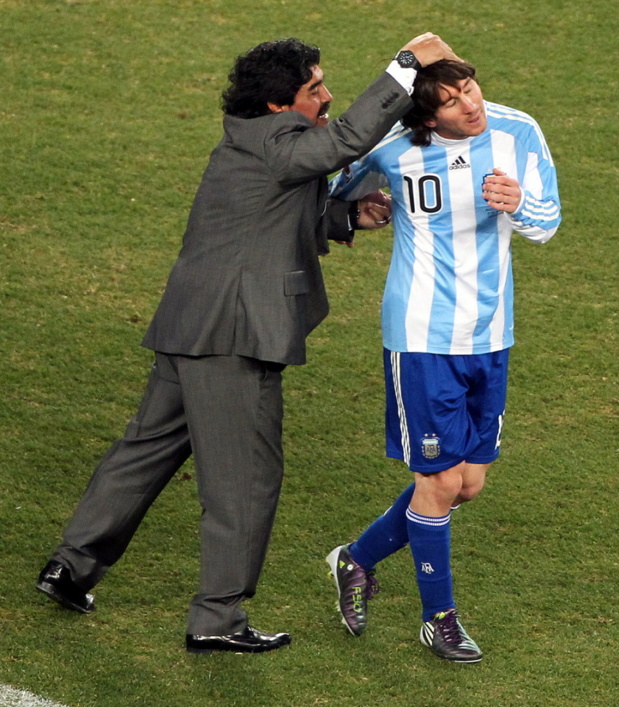 Lionel Mesi i Dijelo Maradona