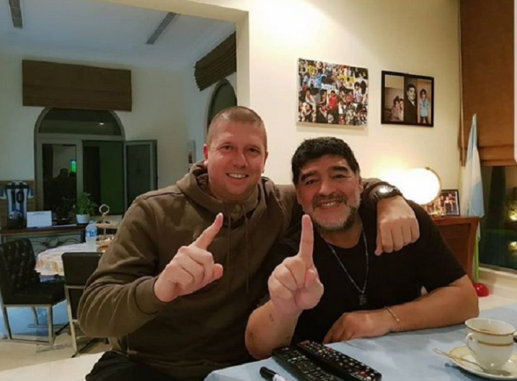 Bojan Dulović i Maradona