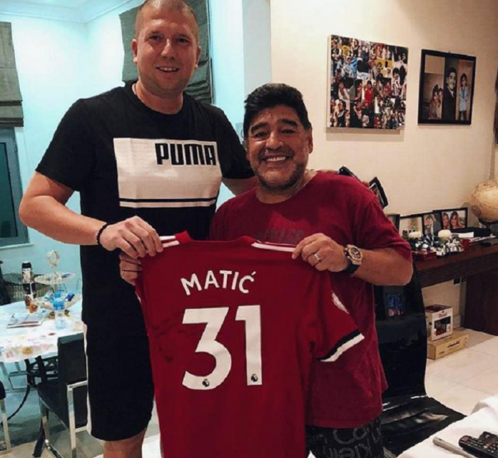 Bojan Dulović i Maradona
