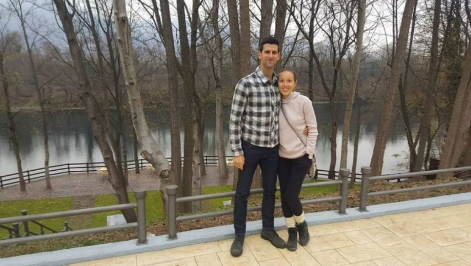 Novak i Jelena Đoković