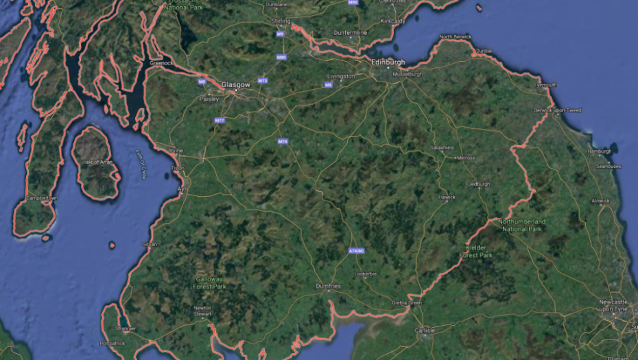 Škotska mapa
