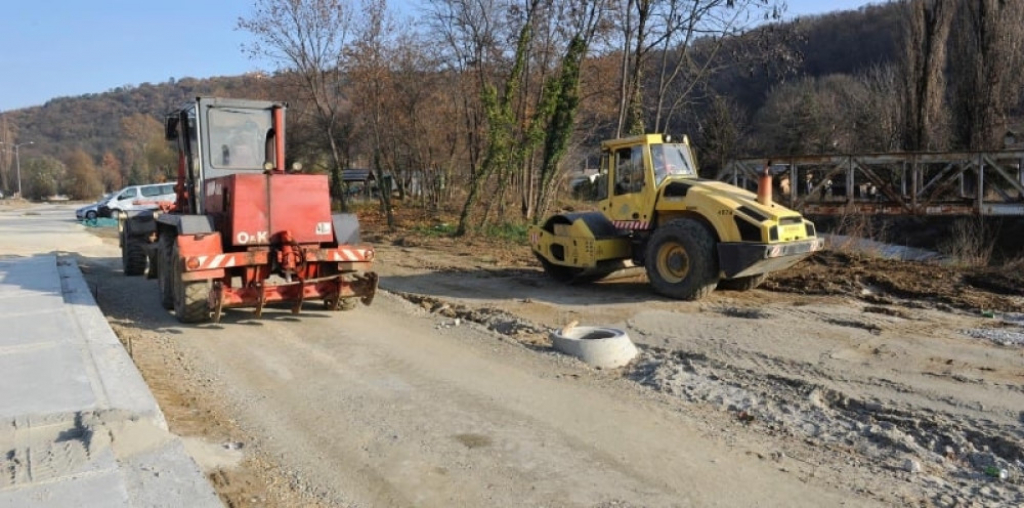 Radovi na Bulevaru Patrijarha Pavla