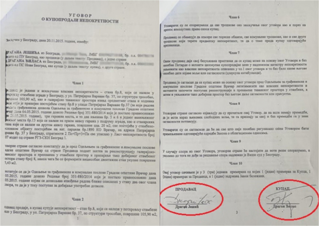 Ugovor o kupoprodaji dupleksa