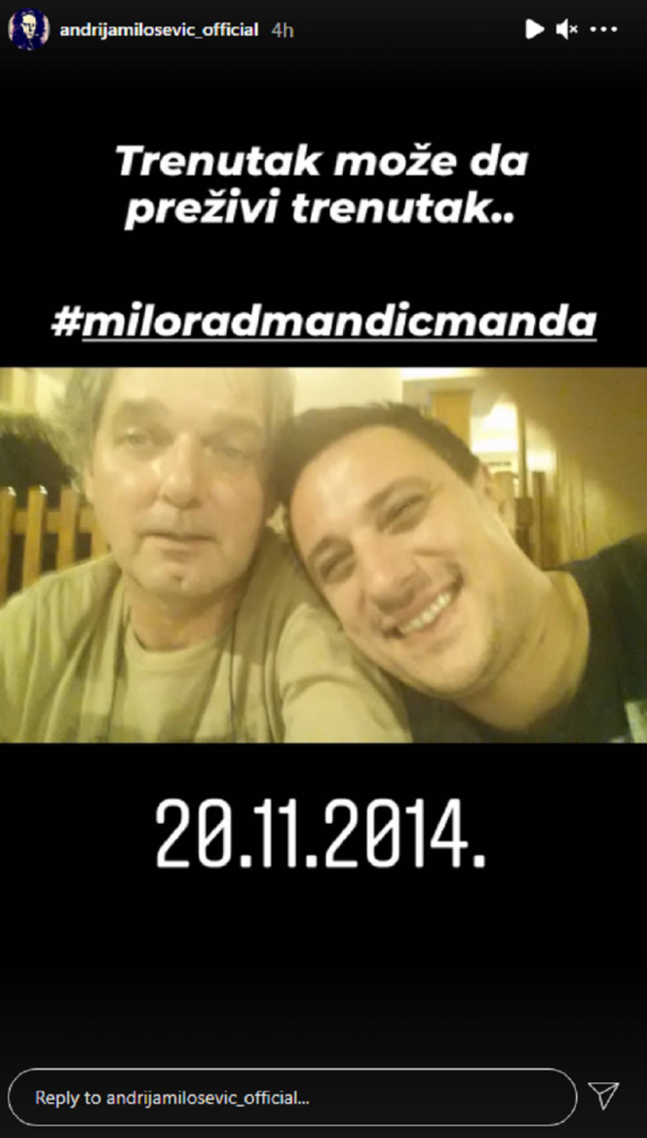 Andrija Milošević i Milorad Mandić Manda