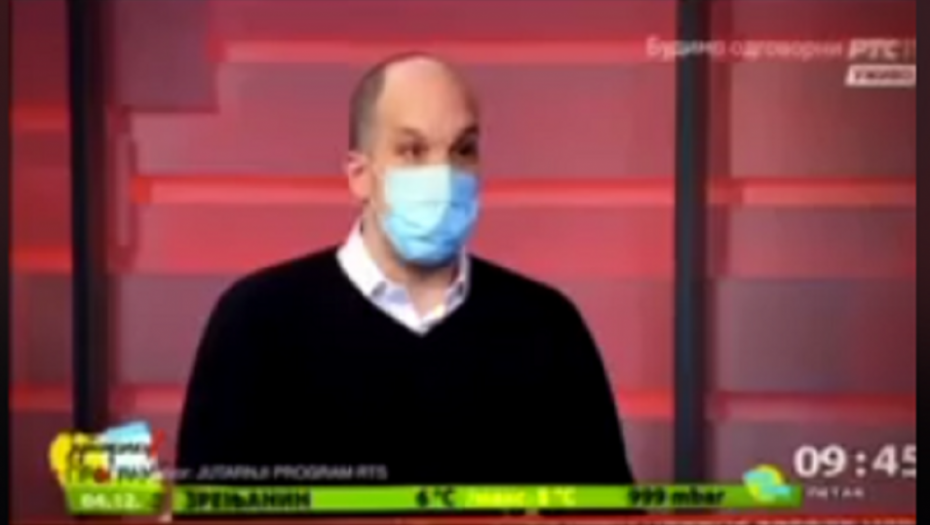 Eksplozija ispred zgrade RTS-a zabeležena na kameri