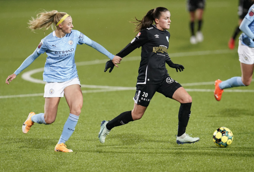 Kloe Keli (Mančester Siti) i Hana Vik (Geteborg)