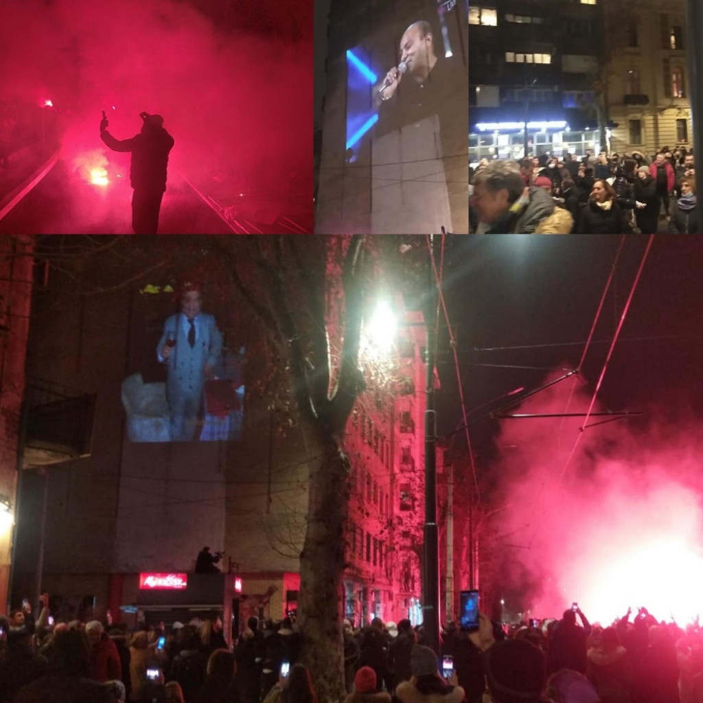 Džej Ramadanovski opro&scaron;taj na Dorćolu