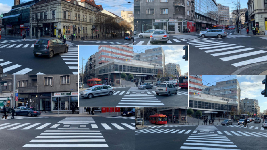 Dom Omladine Pešački prelaz