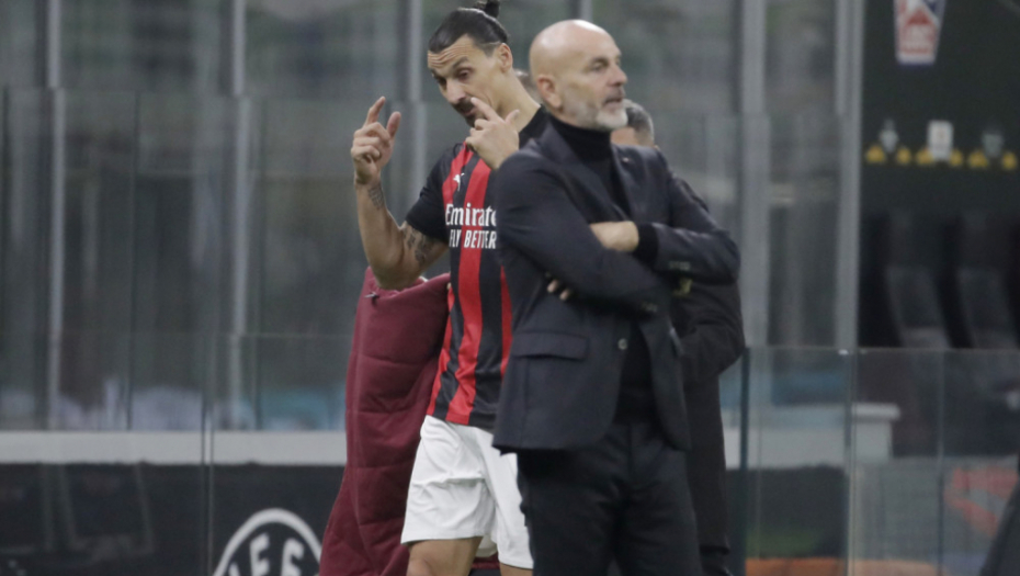 Stefano Pioli Zlatan Ibrahimović