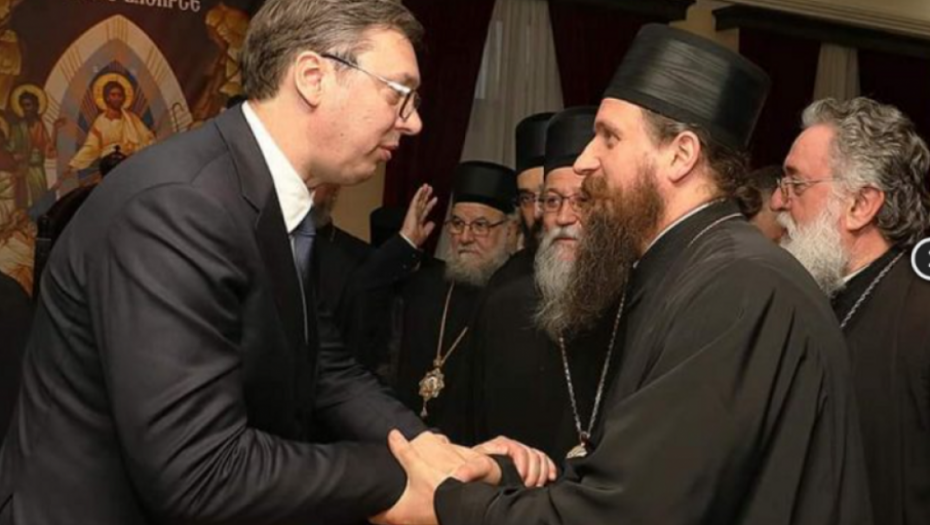 Aleksandar Vučić, episkop Sergije