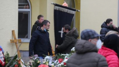 Sahrana Milana Lazića