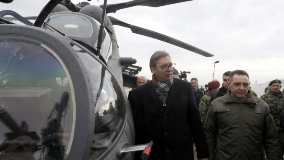 Aleksandar Vučić i Aleksandar Vulin