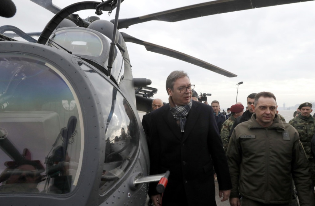 Aleksandar Vučić i Aleksandar Vulin