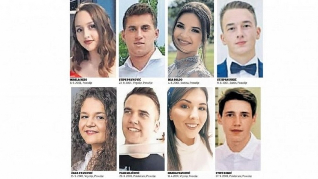 Osam umrlica na jednom mestu i to onih plavih, mladih. 