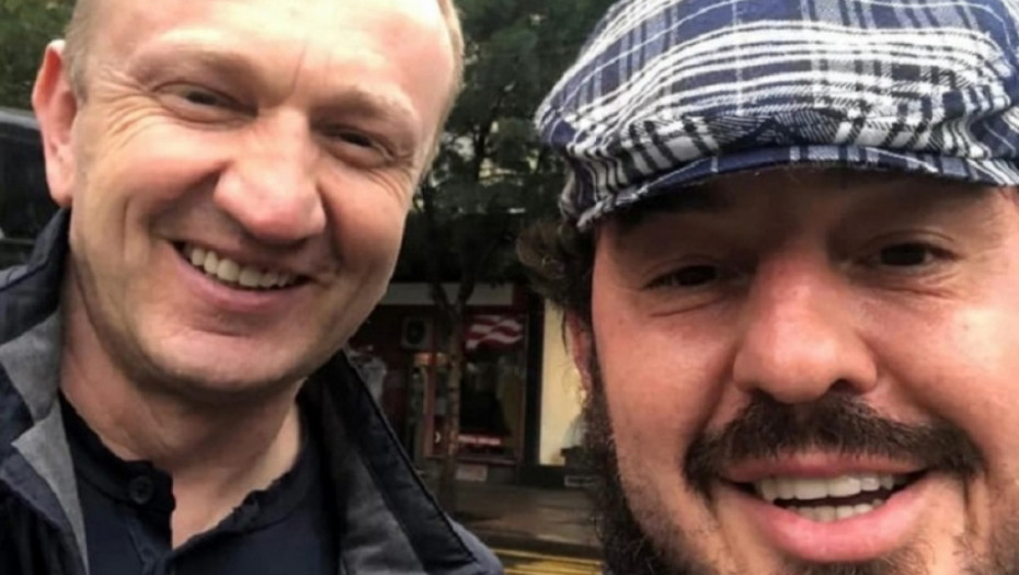 Dragan Đilas i Vlada Japanac