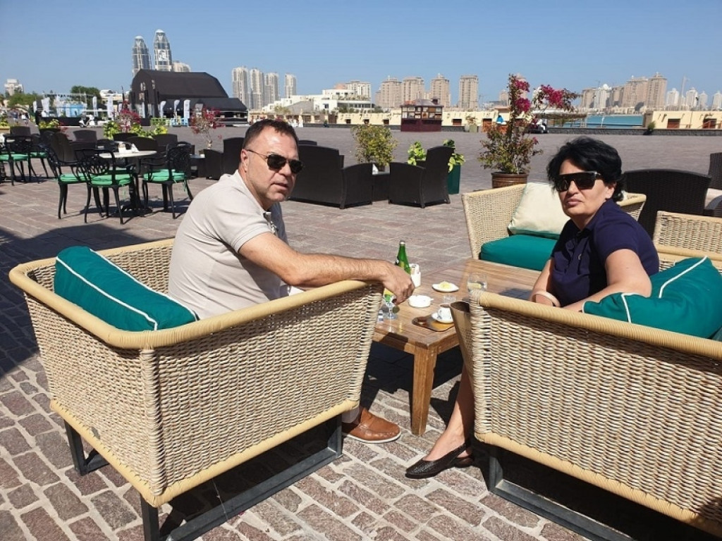 Zoran Stojanović sa suprugom Jelenom