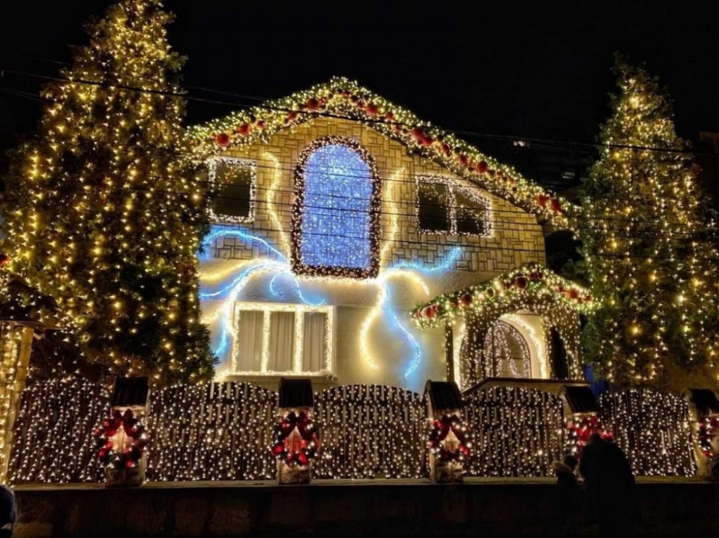 Okićena kuća u Beogradu