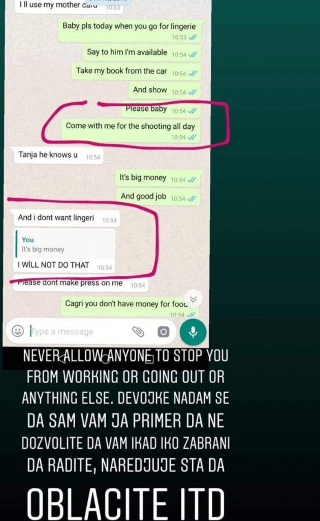 Tanja Đukić manekenka