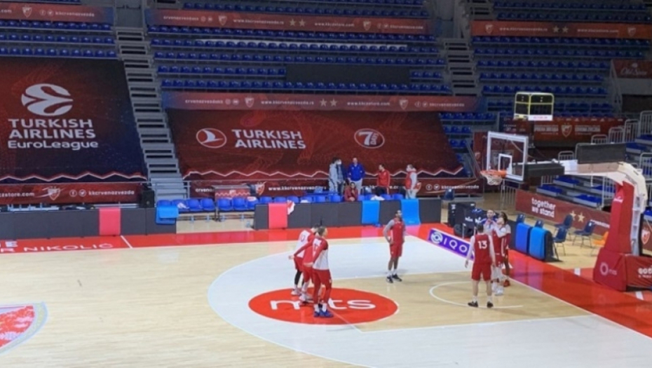 Igrači Zvezde treniraju