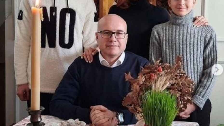 Miloš Vučević sa prodicom