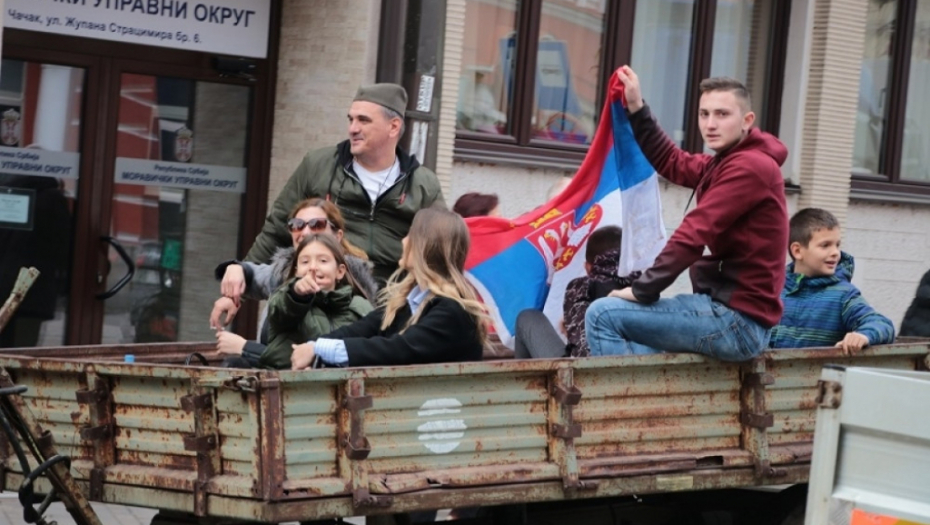 Spektakl na ulicama Čačka